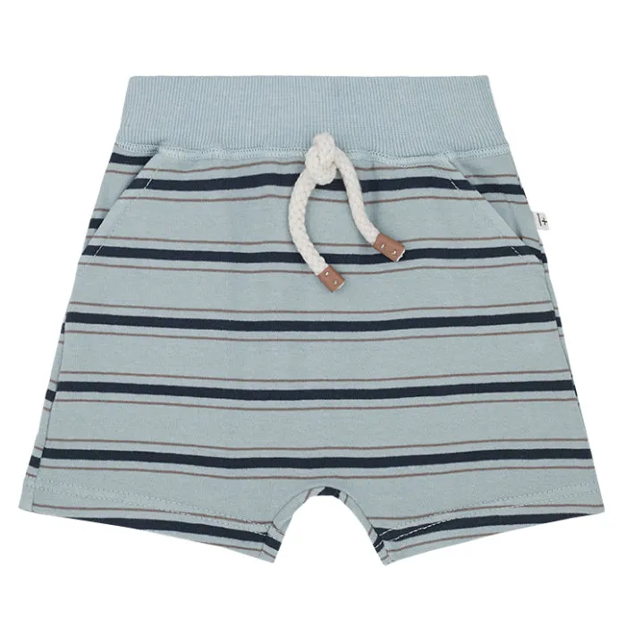 1+ Family Baby Child Jair Shorts Nantucket Blue Stripes