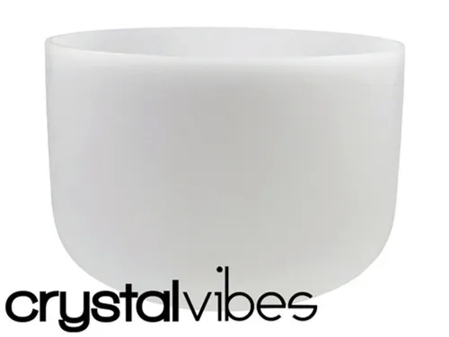 14" A Note 440Hz Perfect Pitch Empyrean Crystal Singing Bowl Crystal Vibes #ca0014app0 31007286