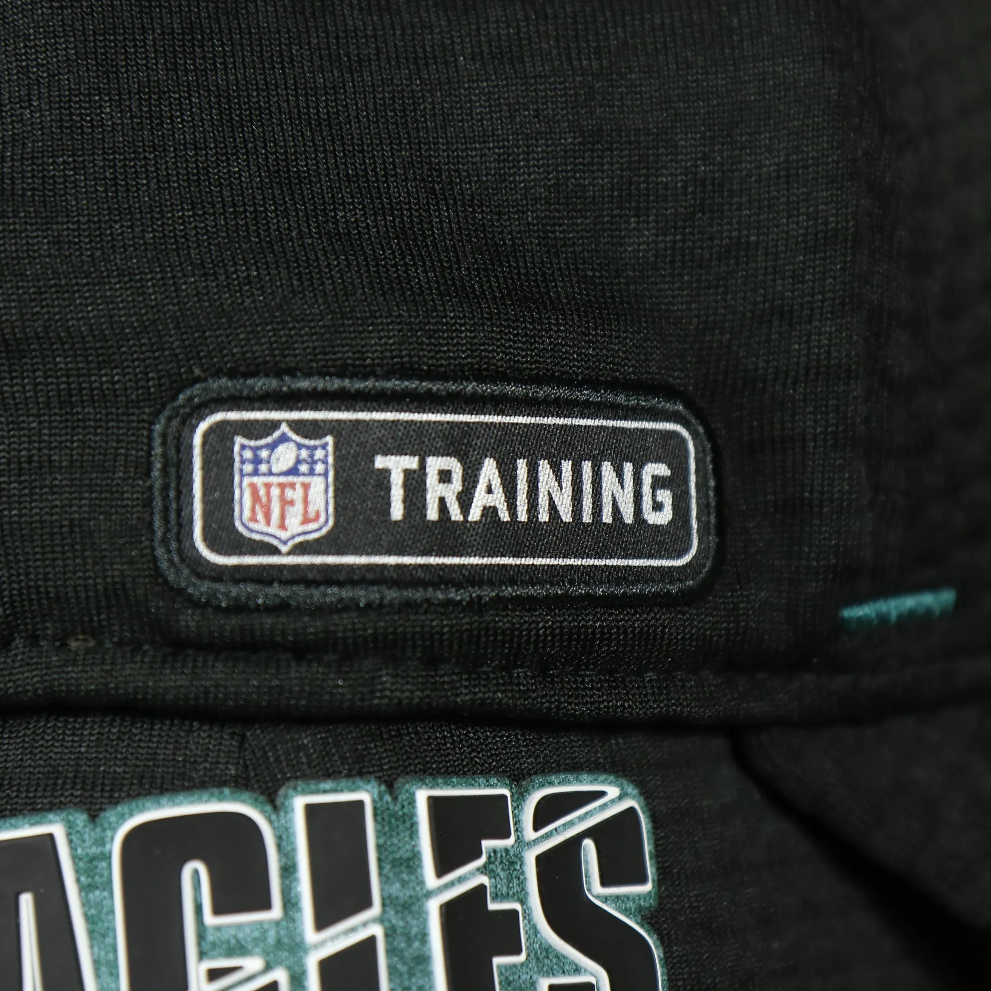 2020 Philadelphia Eagles Training Camp Flexfit Hat Black Stretch Fit.