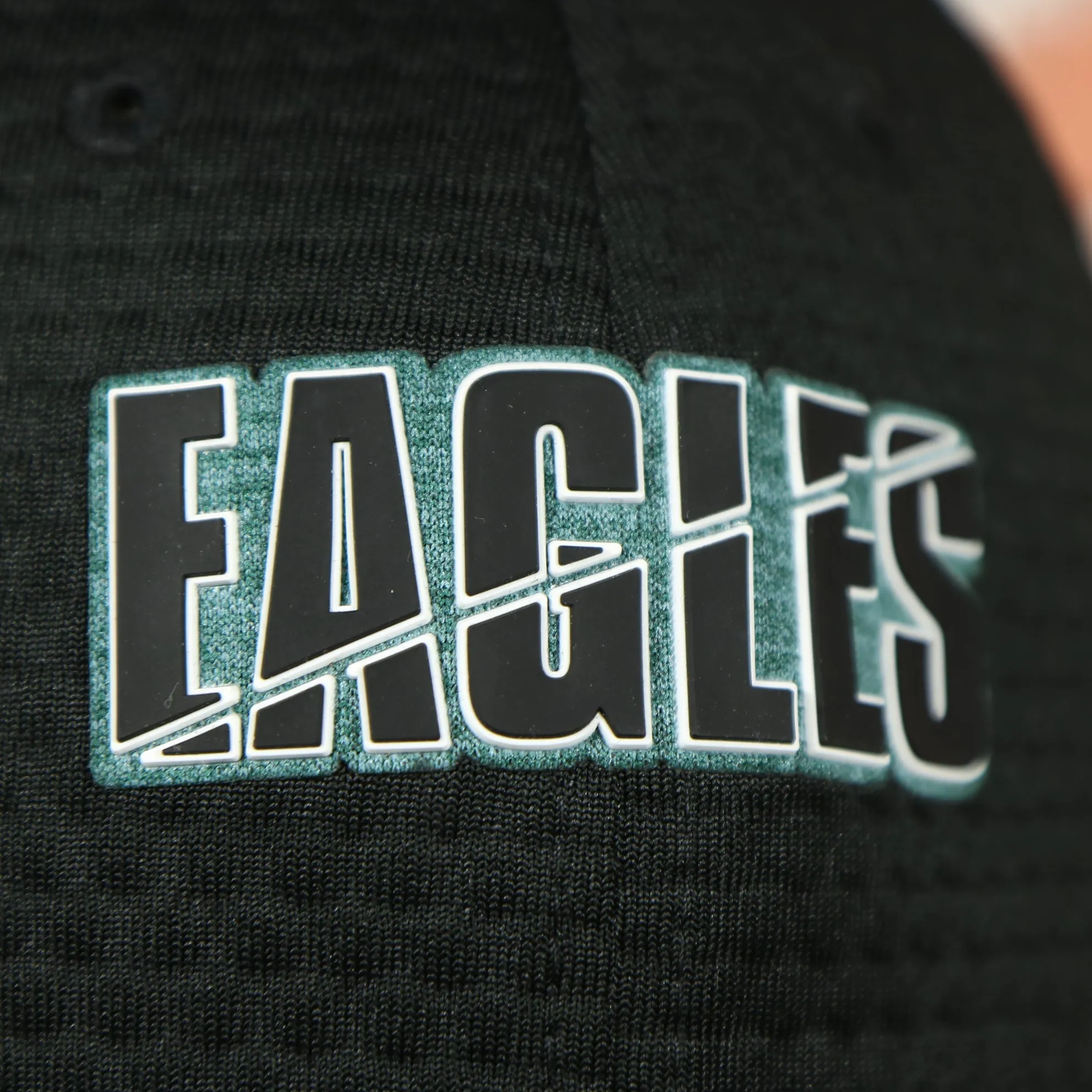 2020 Philadelphia Eagles Training Camp Flexfit Hat Black Stretch Fit.