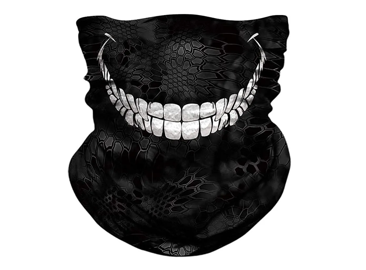 Horror Demon Vampire Skull Facemask Bandana Vampire Scarf Zombie Headband.