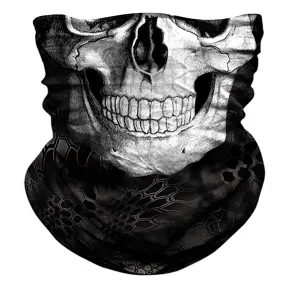 Horror Demon Vampire Skull Facemask Bandana Vampire Scarf Zombie Headband.