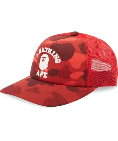 Colour Camo College Mesh Cap by A Bathing Ape