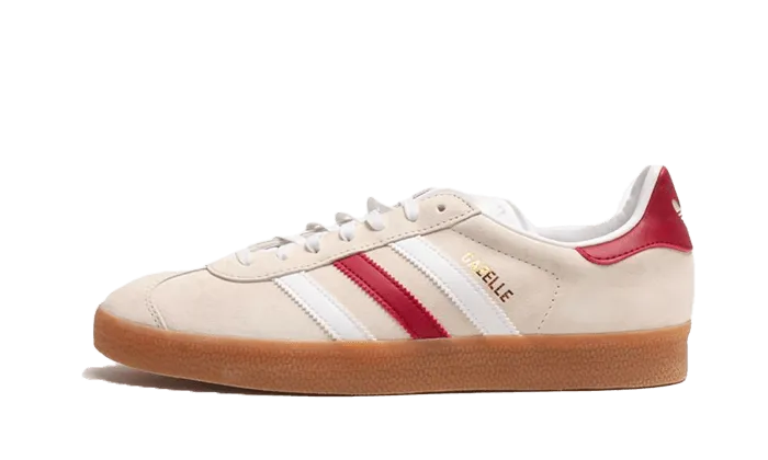 Adidas Gazelle Aluminum Collegiate Burgundy
