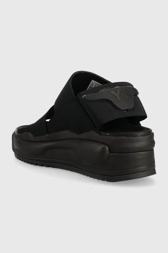 Y-3 Rivalry Black Adidas Originals Sandals