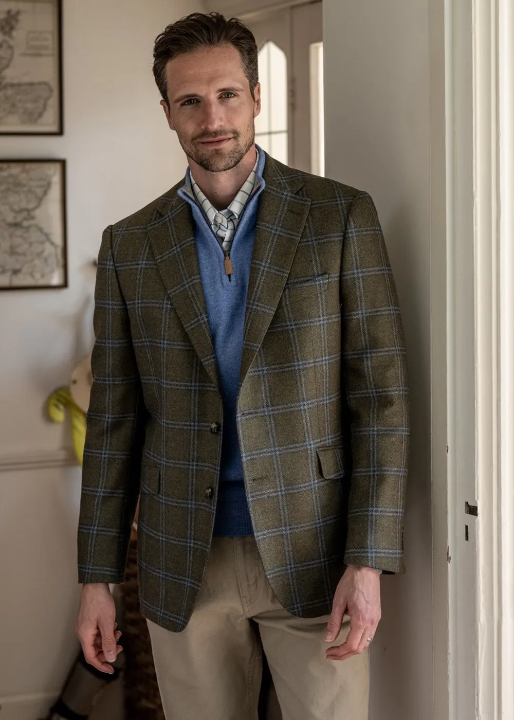 Stylish Amble Tweed Jacket