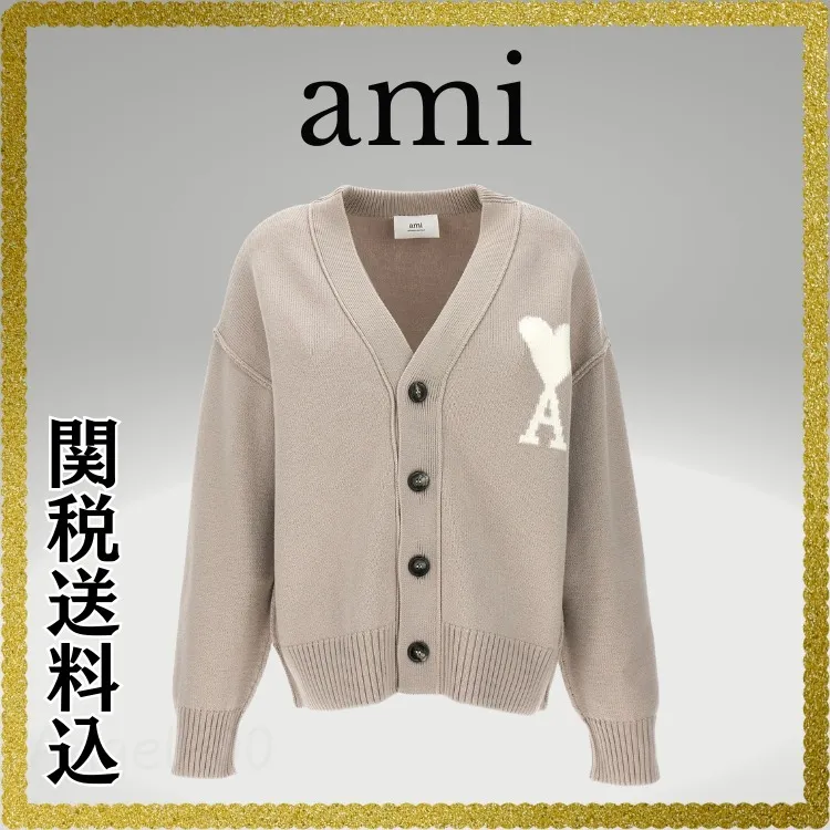 AMI PARIS Cardigans, Logo Design