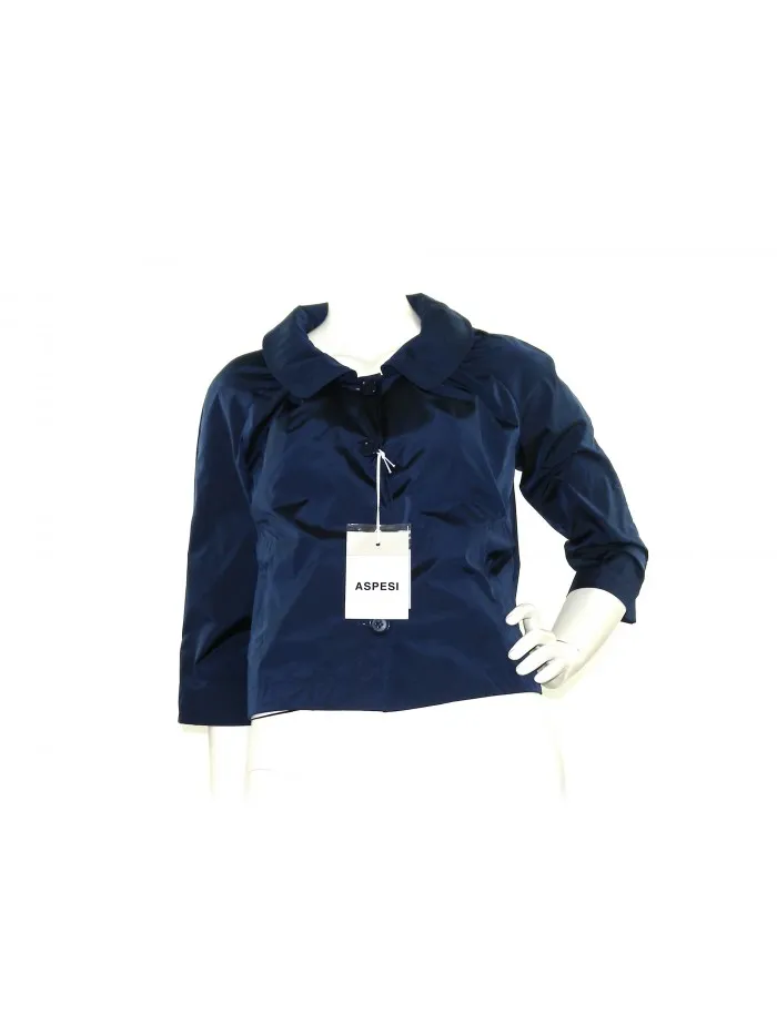 Aspesi Women's MY Love Blue Jacket