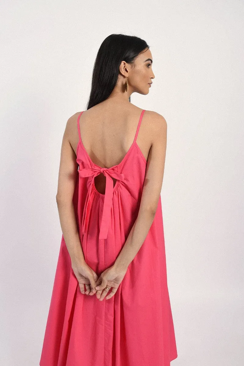 Tie Back Dress