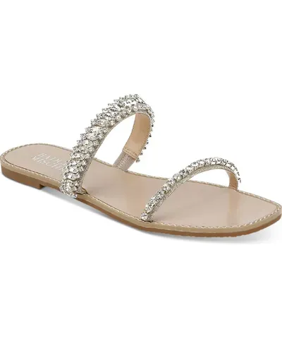 Badgley Mischka Thina Women's Flat Slip-On Slide Sandals