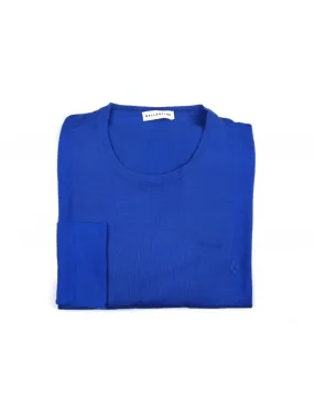 Ballantyne Men's Electric Blue V-Neck Shirt - Style R-Neck Pull