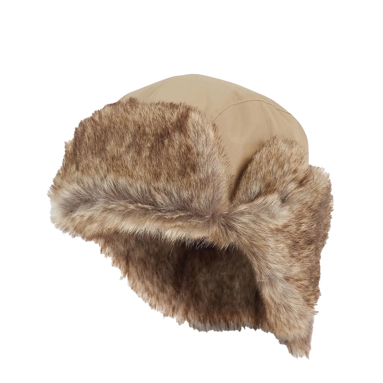 Barbour Cleadon Trapper Hat in Military Brown Color