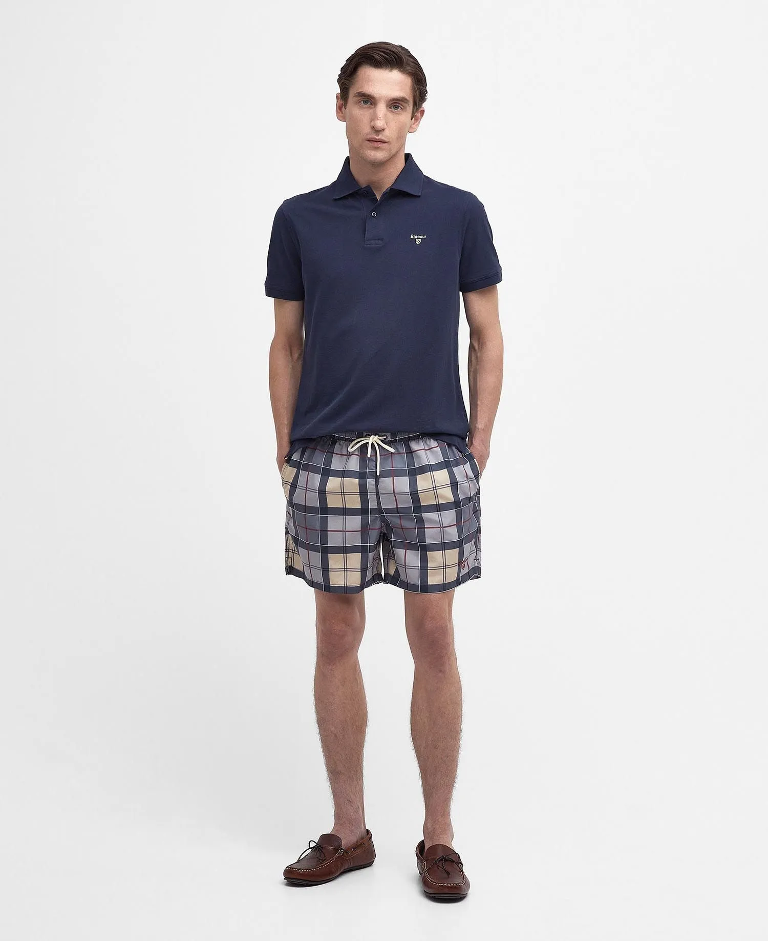 Barbour Men's Tartan Check Swim Shorts