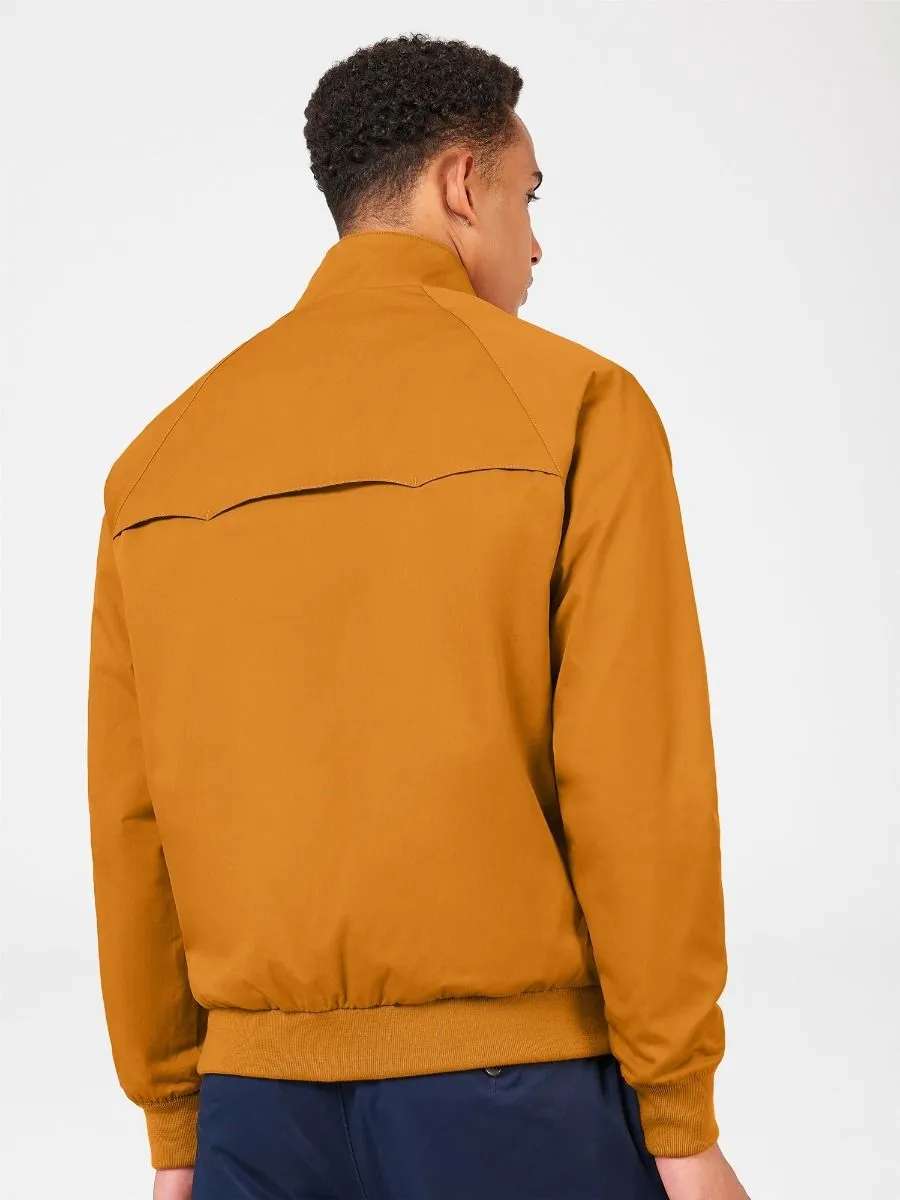 Casual Harrington Jacket from Ben Sherman in Mustard Color