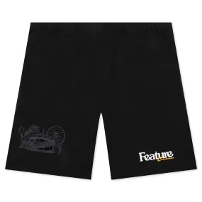 Black Carnival Shorts