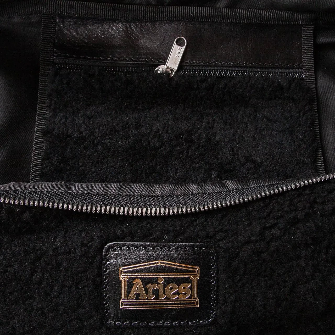 Black Elis Bag by Aries Sheepskin