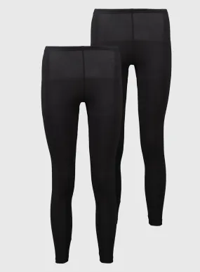 Black Leggings 2 Pack Size 16-18 for Women - Shop Tu