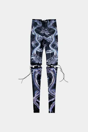 Black Mirage Pants by Leo