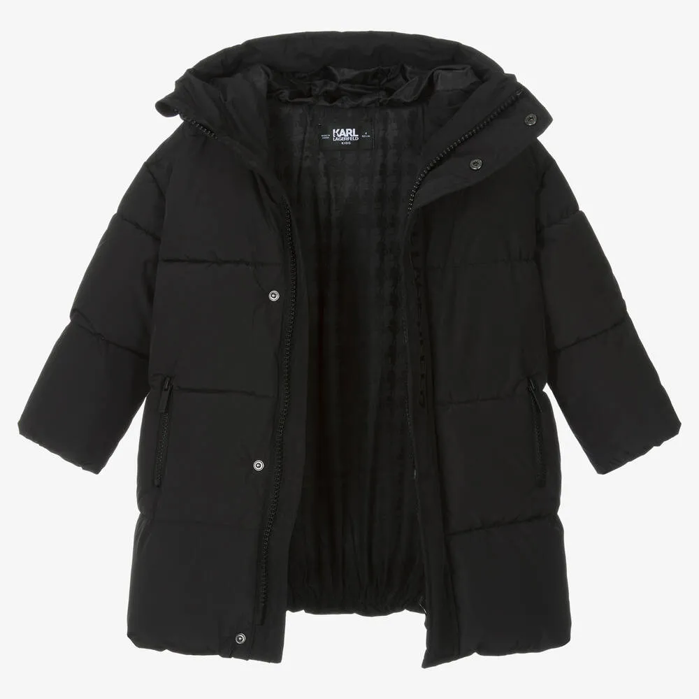 Black Puffer Jacket for Boys