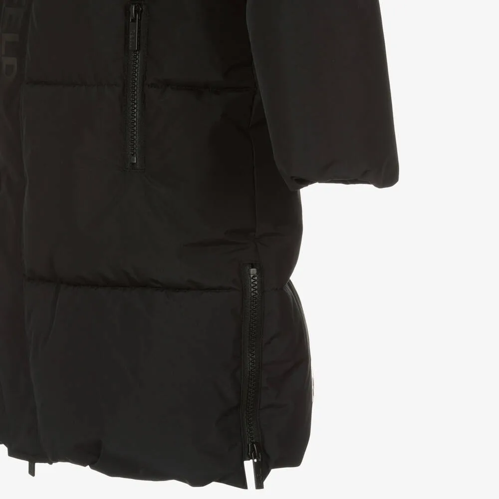 Black Puffer Jacket for Boys