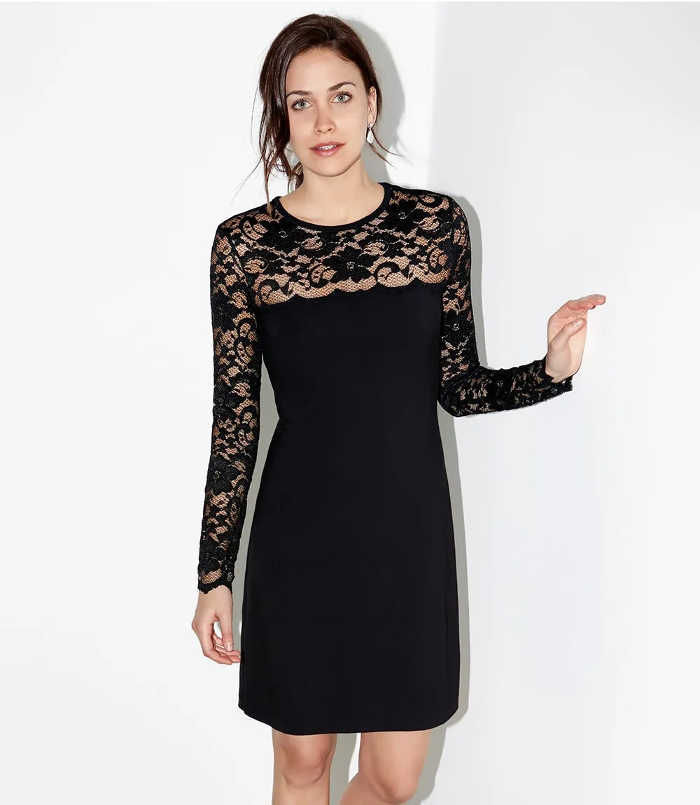 Black Lace Dress