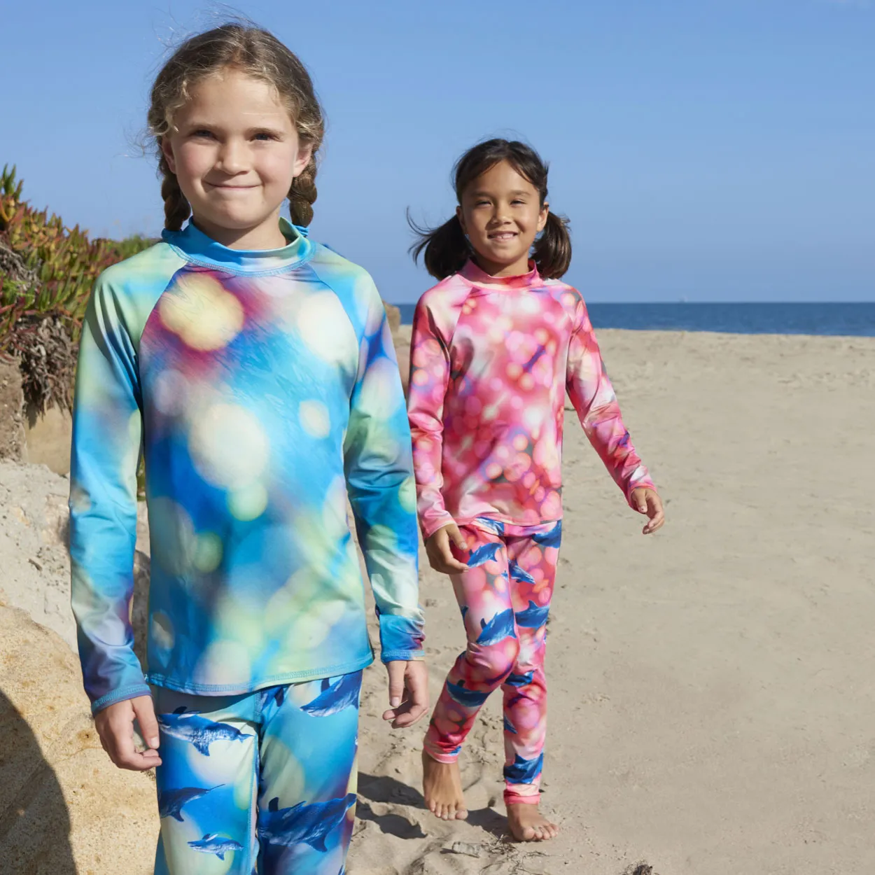 Blue Dolphin Kids Leggings UPF 50+ Hybrid