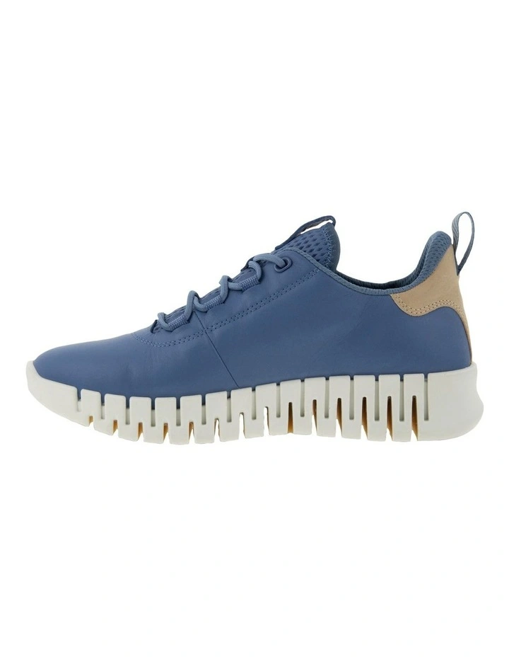 Blue Leather Sneaker - Gruuv