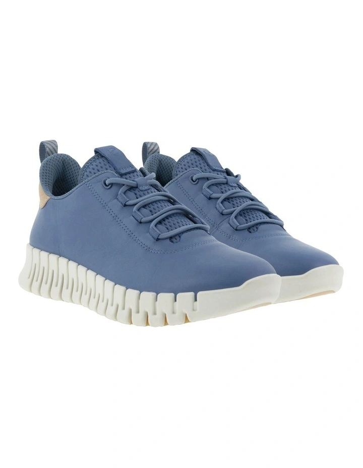 Blue Leather Sneaker - Gruuv