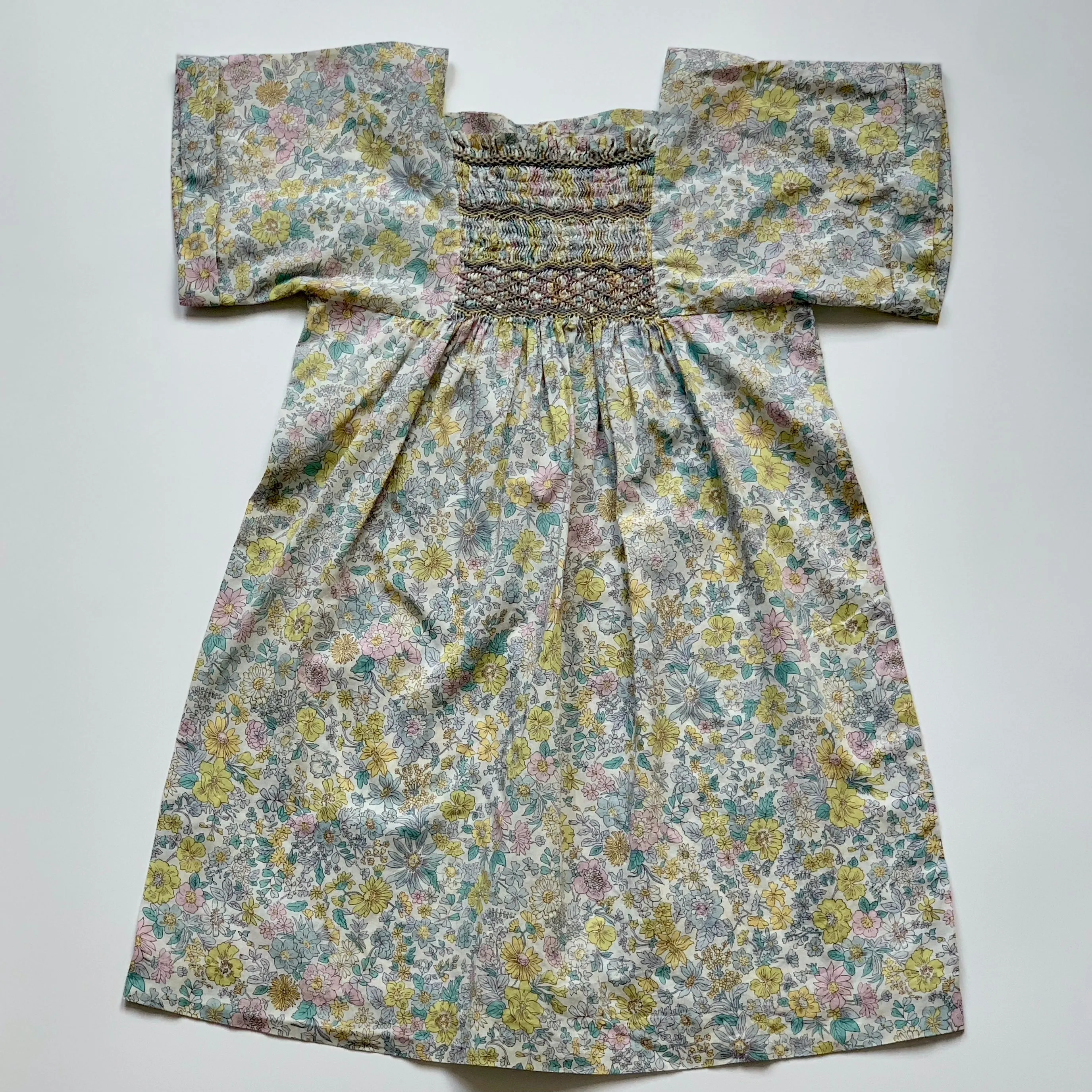 Bonpoint Blue Liberty Print Dress for 6-Year-Olds - Anniversary Collection