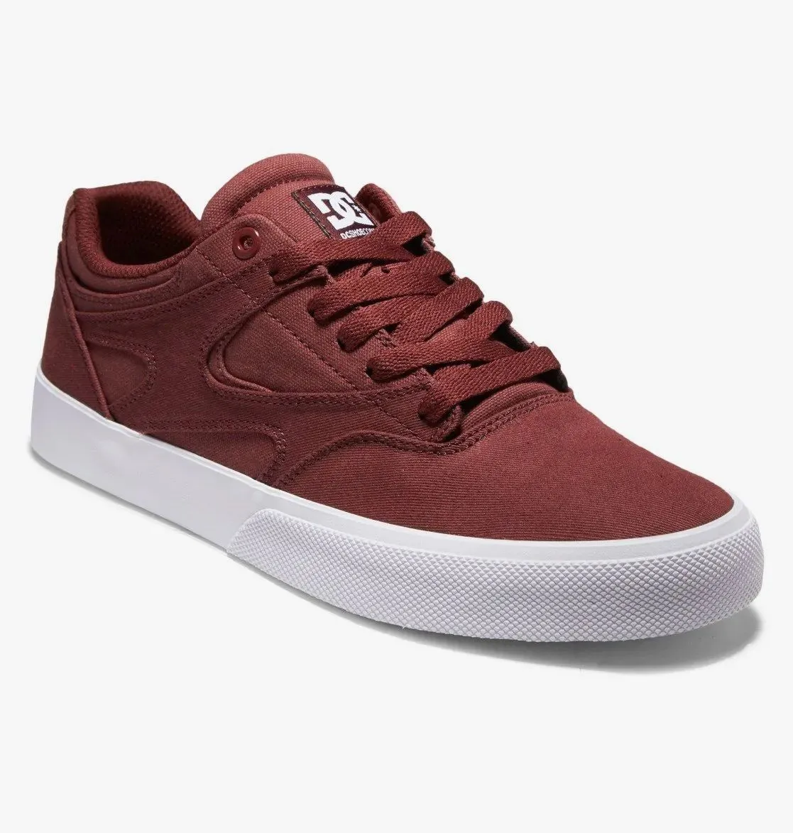 [Box Damage] DC Kalis Vulc Skate Burgundy Shoes UK 8