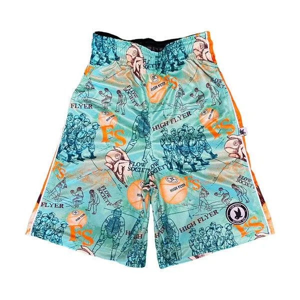 Retro Boys High Flyer Baseball Shorts