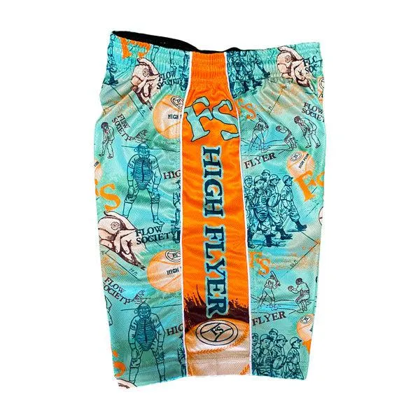 Retro Boys High Flyer Baseball Shorts