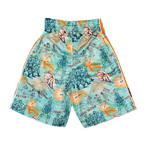 Retro Boys High Flyer Baseball Shorts