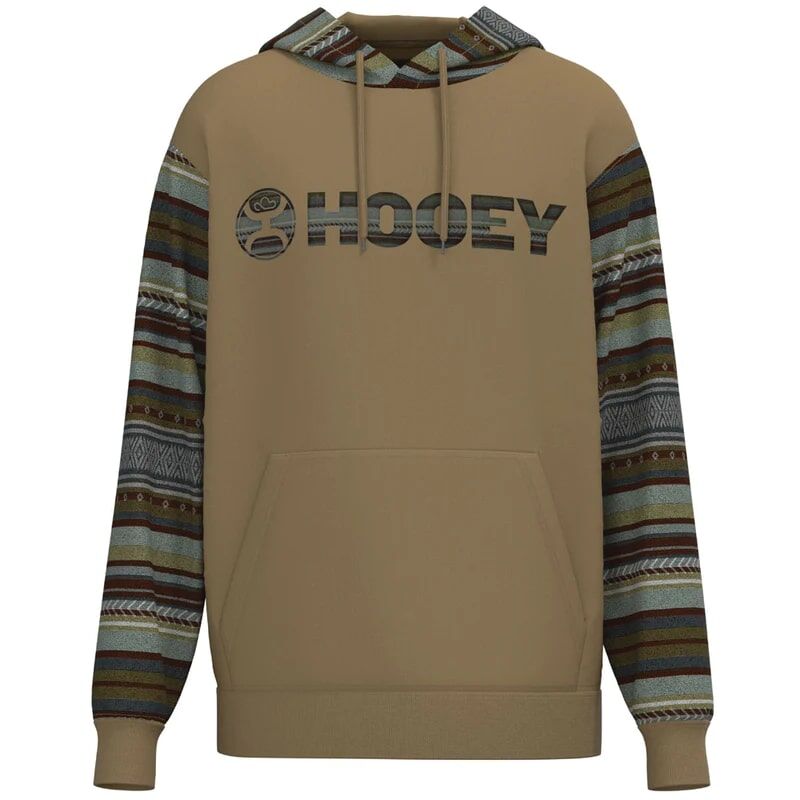 Brown Aztec Hoody for Men by Hooey