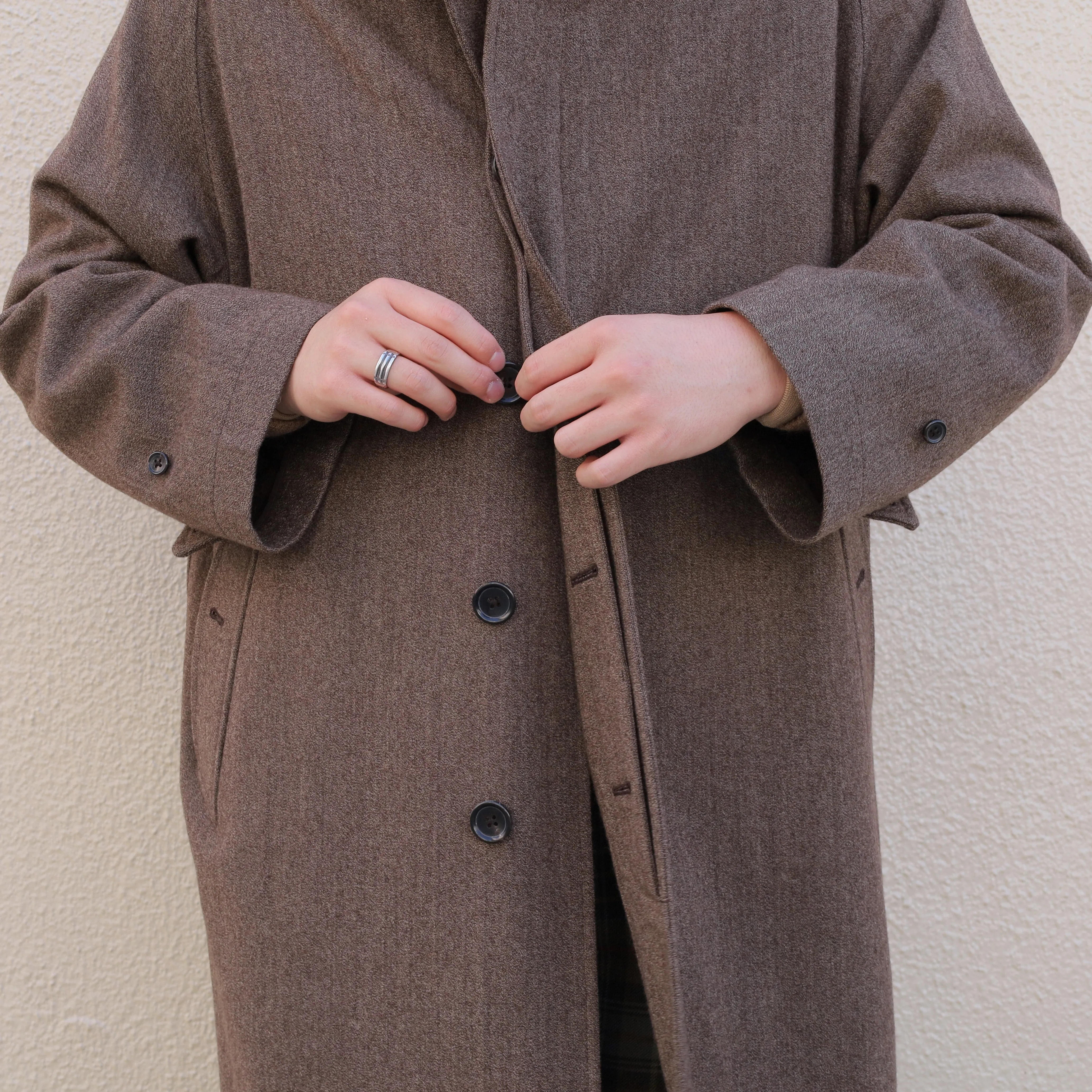 Brown Raglan Coat Size 9