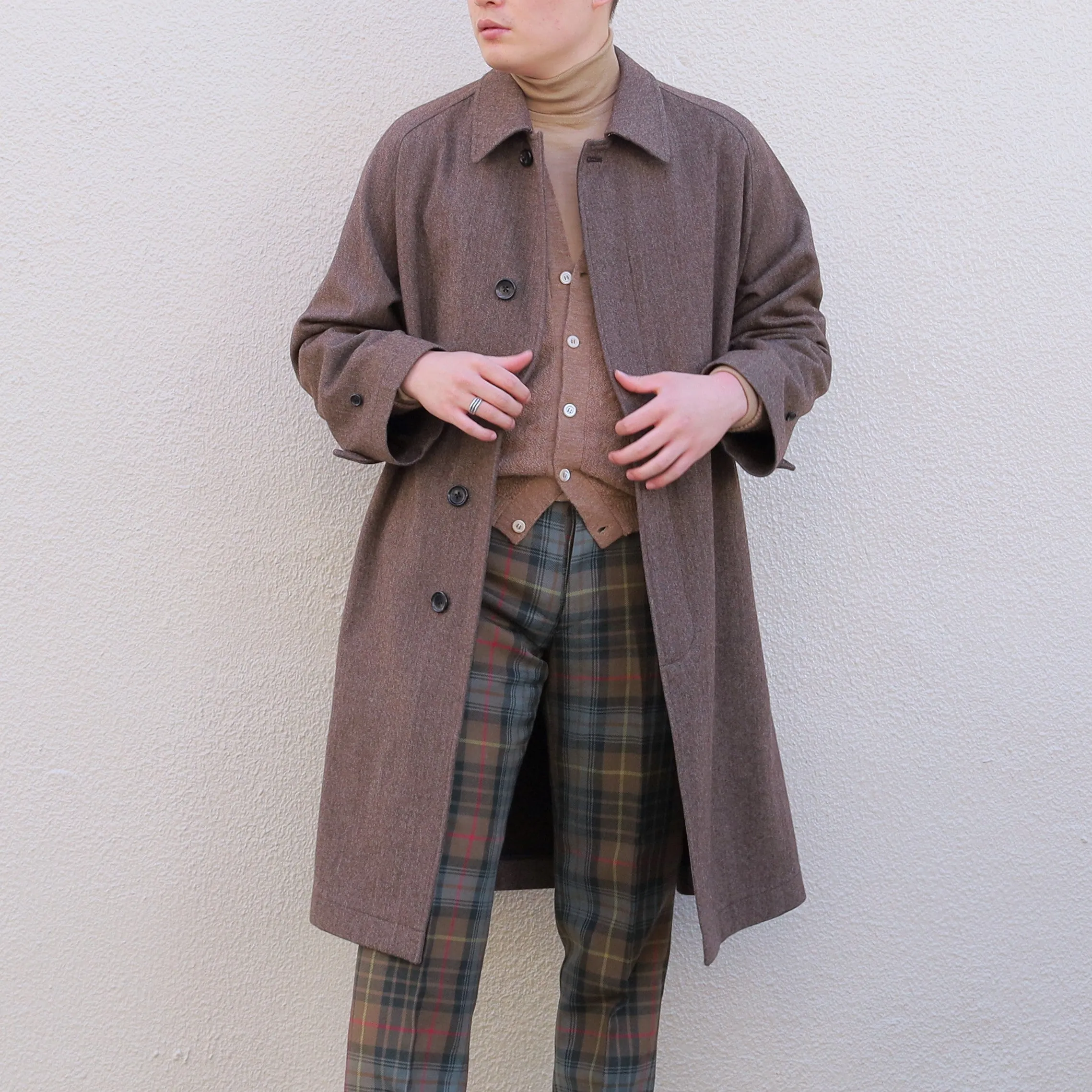 Brown Raglan Coat Size 9