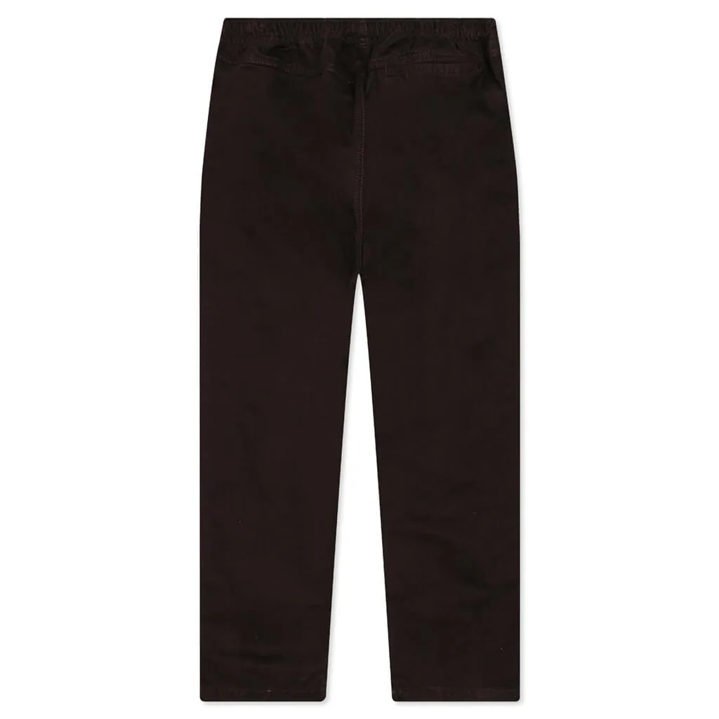 Brushed Beach Pants in Espresso