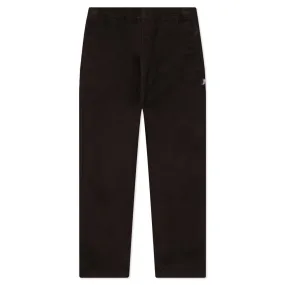 Brushed Beach Pants in Espresso