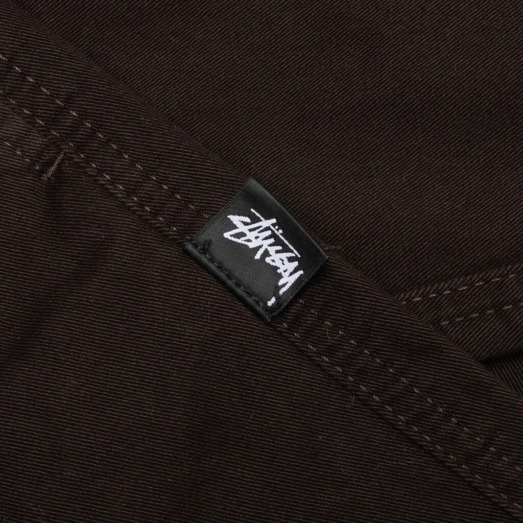 Brushed Beach Pants in Espresso