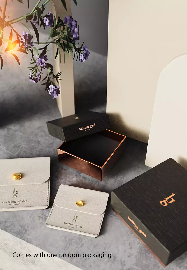 Bullion Gold BULLION GOLD Flower pattern key & lock in Rose Gold Layered Steel Jewellery