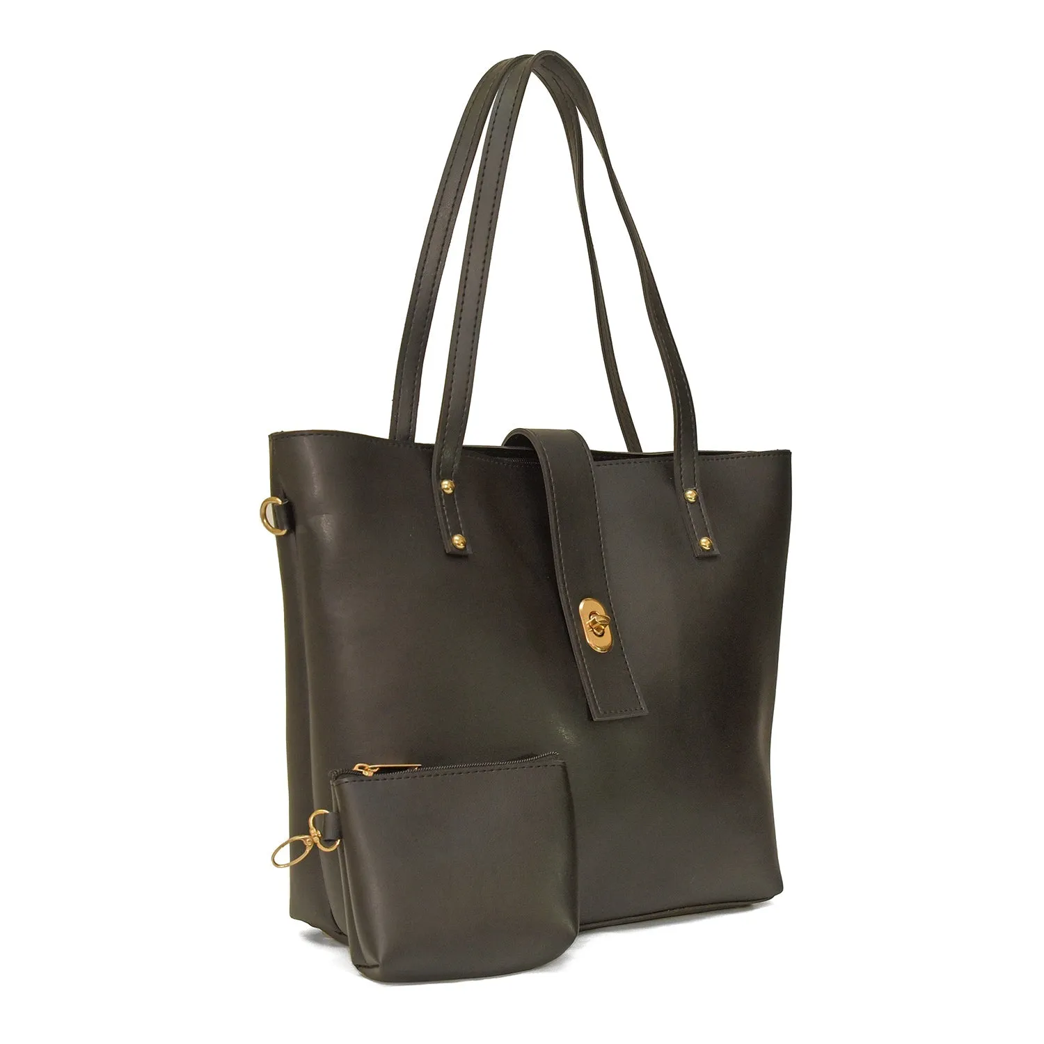 Elegant Caramel Black Bag for a Sophisticated Look