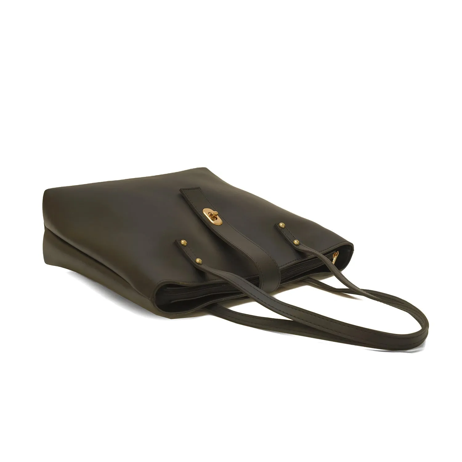 Elegant Caramel Black Bag for a Sophisticated Look