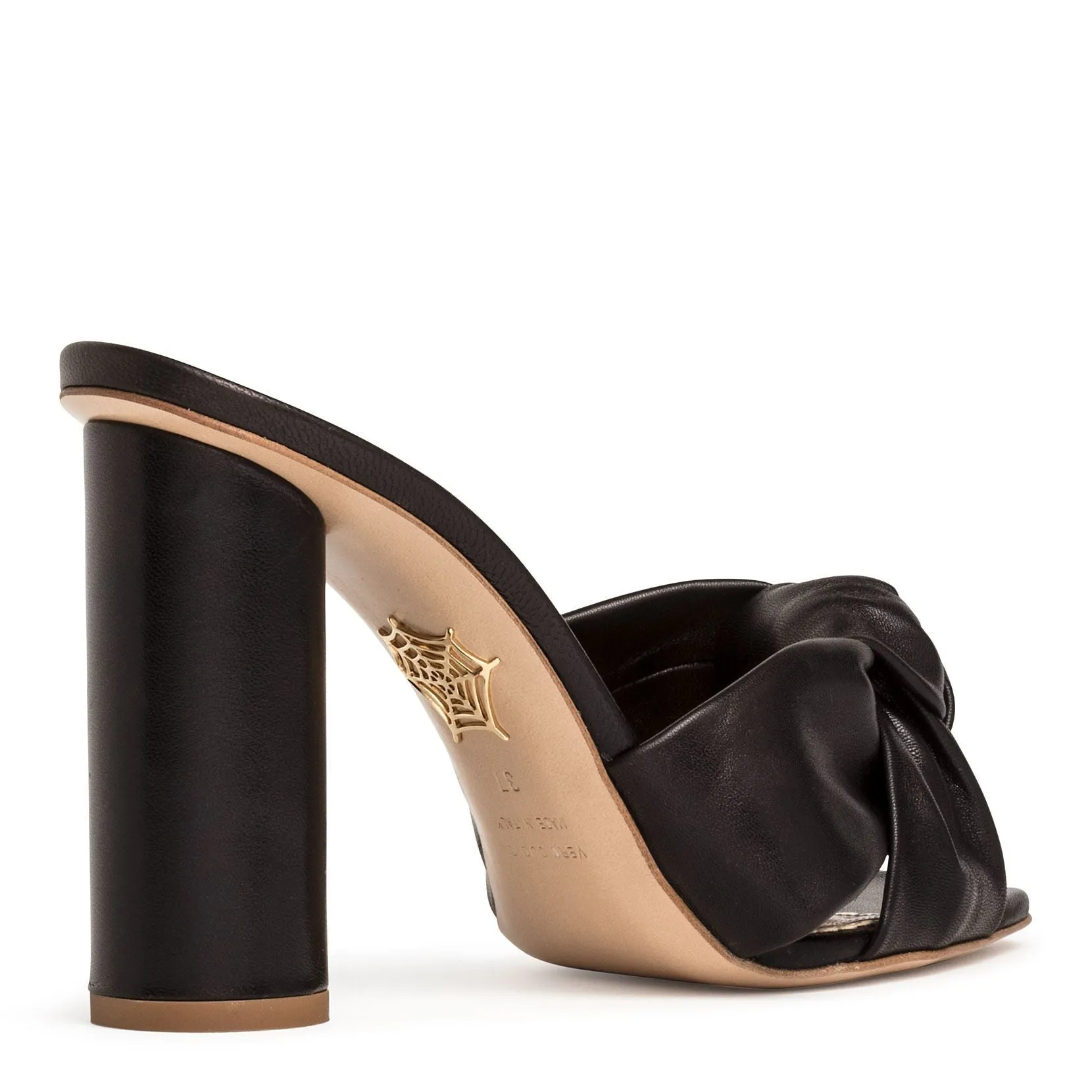 Charlotte Olympia Black Mule Sandals