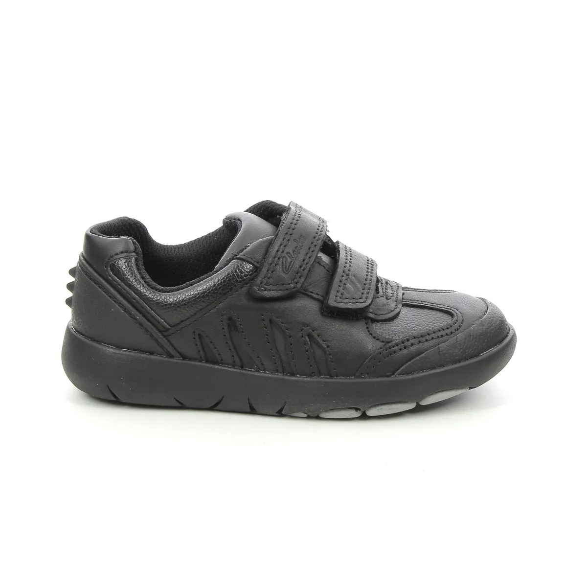 Clarks - Rex Stride T 261614397g - G Fit (black Leather)