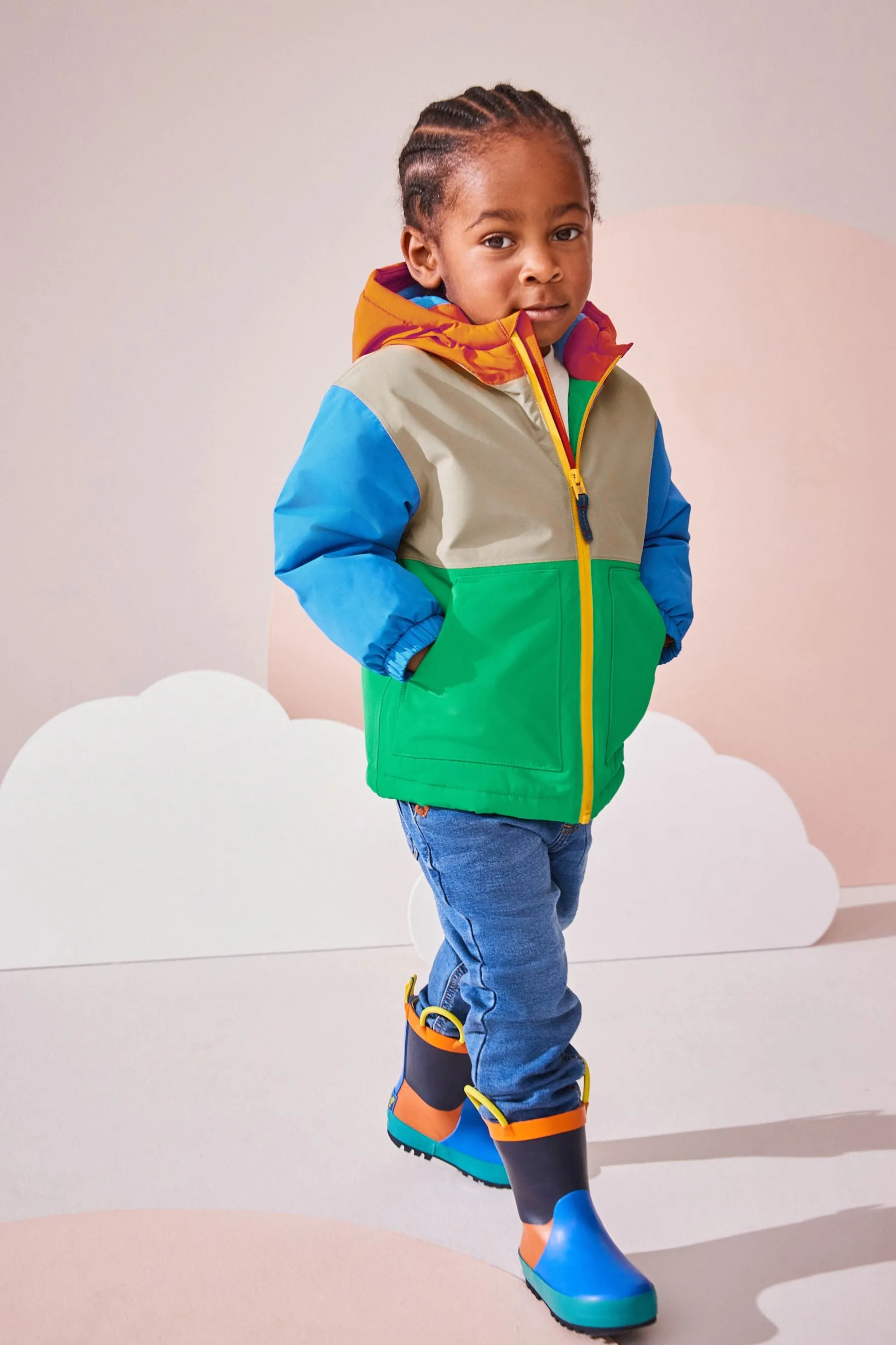 Colorful Kids Waterproof Jacket (3 months to 7 years)