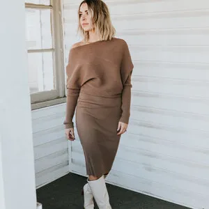 Cozy Knit Dress