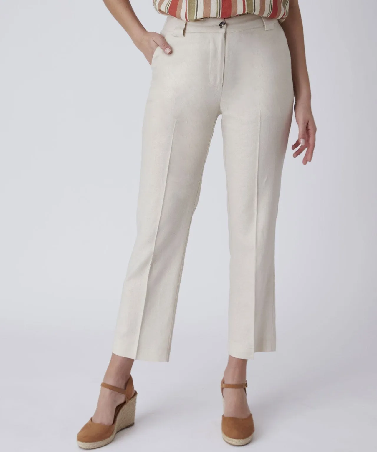 Short Linen Trousers