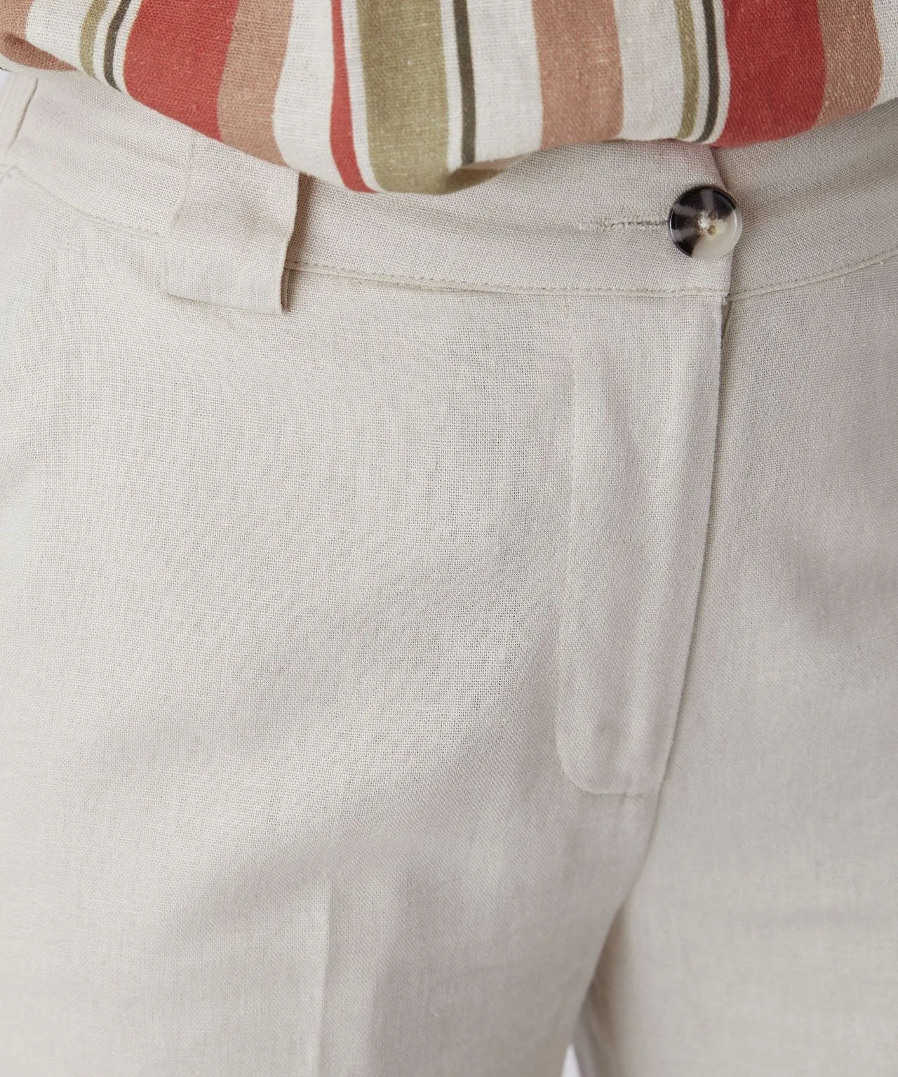 Short Linen Trousers