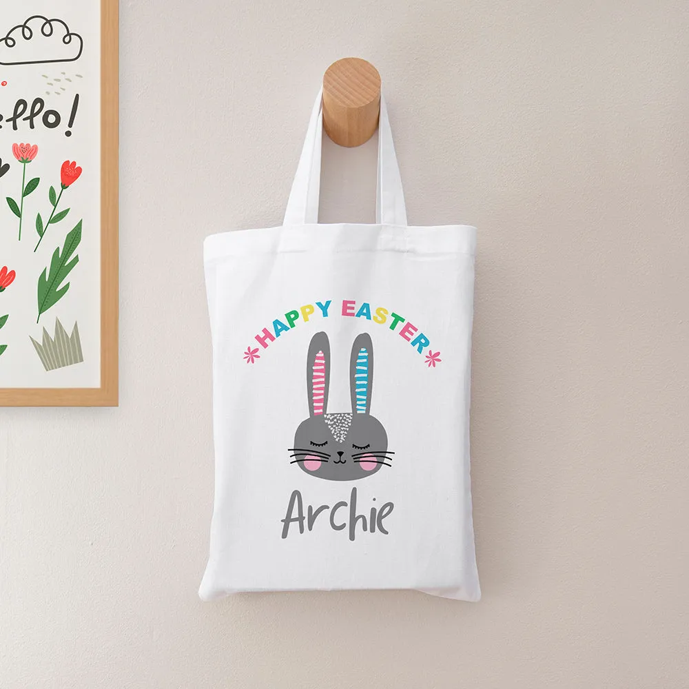 Custom Easter Egg Hunt Bag for Rabbits