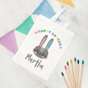 Custom Easter Egg Hunt Bag for Rabbits